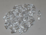 Small Twist Style Tree Lights Ornaments for Ceramic Christmas Trees, Clear