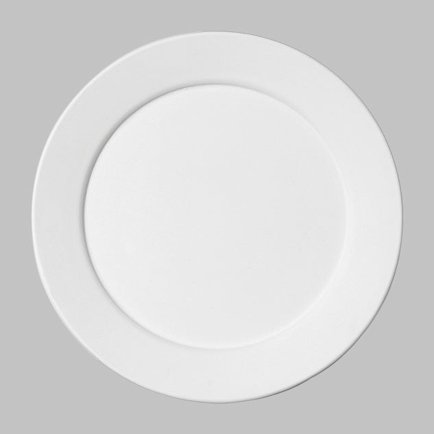Mayco SB129 Stoneware Bisque Modern Dinner Plate