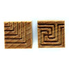 MKM Tools Ssm016 Medium Square Stamp - Intersecting Lines