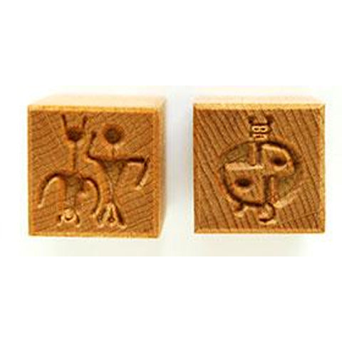 MKM Tools Ssm080 Medium Square Stamp - Hieroglyphs