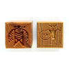 MKM Tools Ssm084 Medium Square Stamp - Hieroglyphs