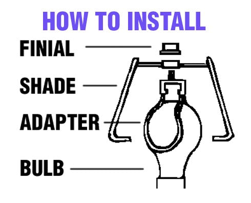 Lamp Shade Adapter